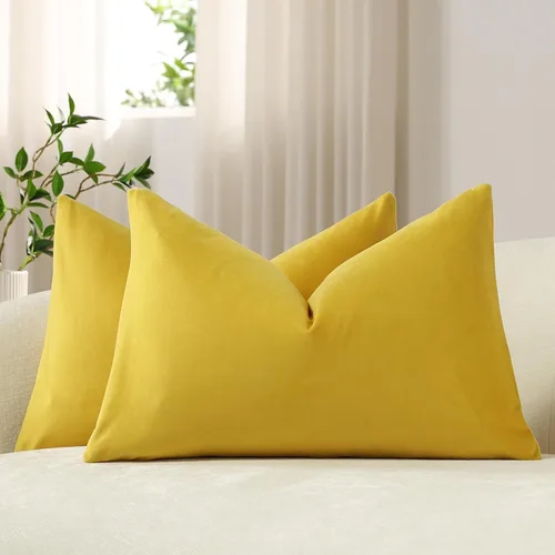 Vista 48 de Funda de almohada para cuerpo de Dezene, súper suave de terciopelo con cierre de cremallera oculto.