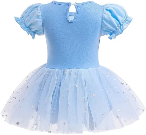 Vista 217 de Disfraz de princesa de Belle Sofía Blancanieves para niñas pequeñas, disfraz de princesa, Navidad, Halloween, mameluco con diadema