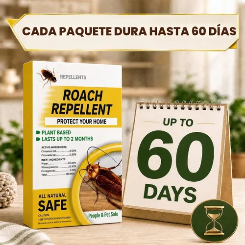 Vista 6 de Mantén las cucarachas alejadas en interiores y exteriores, las cucarachas
