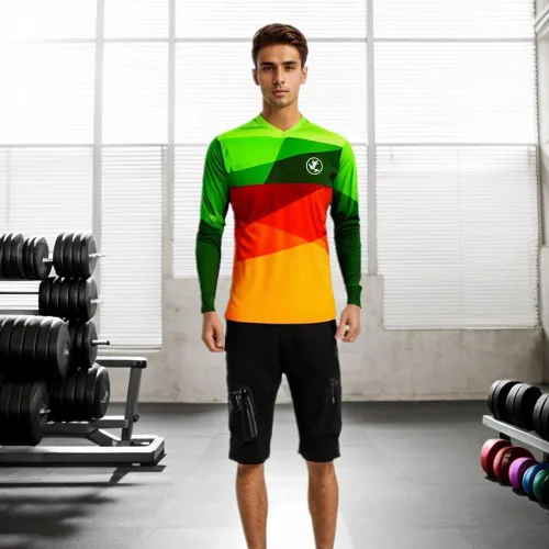 Vista 5 de UGLY FROG Hombres ClásicoModa Ciclismo JerseyBike Topand Bib Shorts Traje Verano Bicicletas Ropa Deportiva