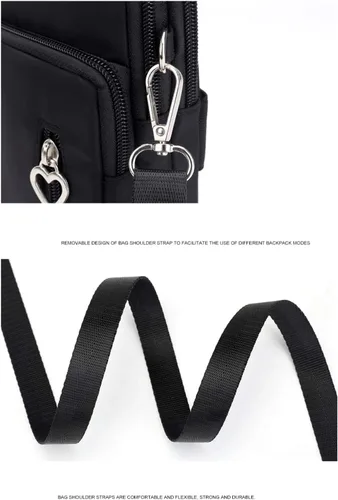 Vista 8 de Small Crossbody Wallet Phone Bag Women Mini Crossbody Purse Cell Phone Shoulder Bag Mini Wallet Over Shoulder Strap