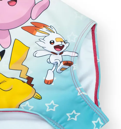 Vista 4 de Traje de baño Pokémon Pikachu para niñas