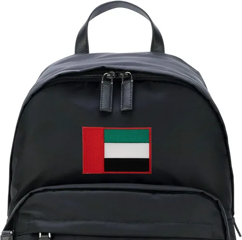 Vista 6 de A-ONE Insignia de la bandera del país de los Emiratos Árabes Unidos (EAU) + insignia de metal de la bandera nacional del Emirato de Fujairah