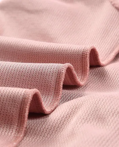 Vista 4 de SELINK Sudadera de pana de gran tamaño con cuello redondo para mujer, manga larga, casual, sin botones