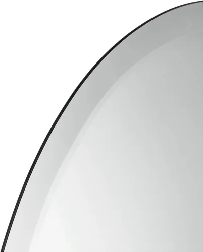 Vista 9 de Better Bevel - Espejo redondo sin marco, espejo circular de pared de baño de 24 pulgadas de diámetro con borde biselado