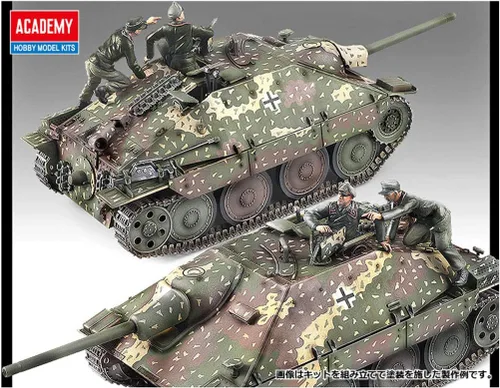 Vista 4 de Academy Jagdpanzer 38 (T) Hetzer "versión Late Militar Land Vehicle Edificio Modelo Kit