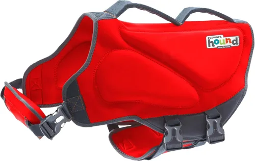 Vista 19 de Outward Hound - Chaleco salvavidas de neopreno para perros