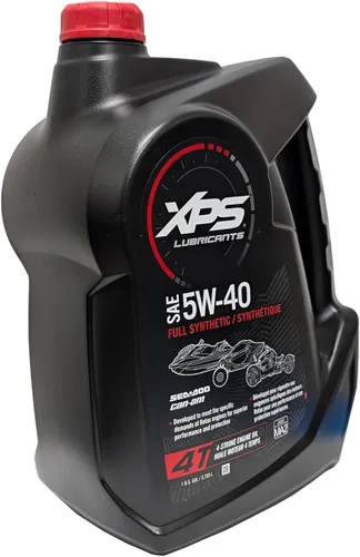 Vista 2 de BRP - Aceite sintético OEM 4T 5W-40, 1 galón, 9779493