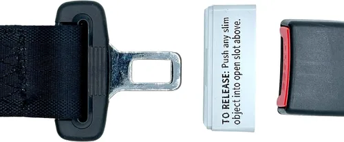 Vista 4 de Cerradura de cinturón de seguridad clásica original Protector de cinturón de seguridad original fabricado con ABS fuerte para pasajeros