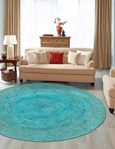 Vista 11 de Unique Loom Alfombra trenzada de la colección de yute - Dhaka (1' 2" x 6' 1", camino de mesa, gris)