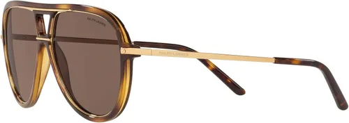 Vista 3 de Ralph Lauren Gafas de sol de aviador de metal Rl8177 para hombre