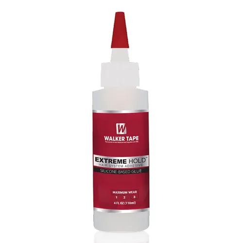 Vista 9 de Walker Tape Extreme Hold - Adhesivo con cepillo de 1/2 fl oz, pegamento de peluca de encaje impermeable de uso máximo para pelucas de encaje