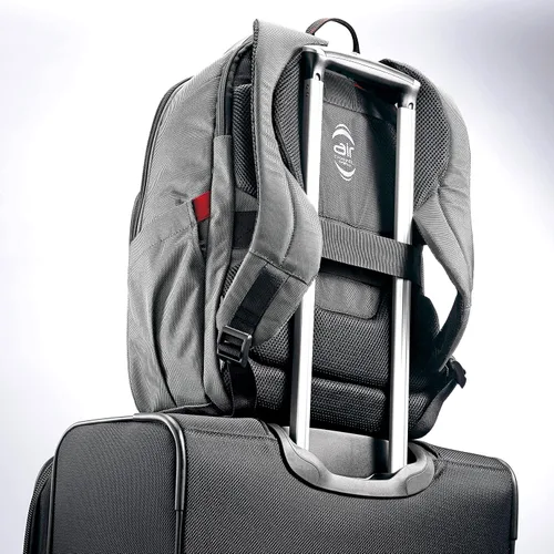 Vista 3 de Samsonite Mochila Xenon 3.0 Checkpoint Friendly, Carbón vegetal, Mochila delgada