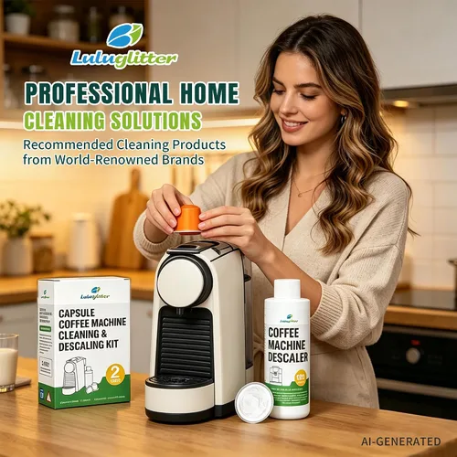 Vista 5 de Cápsula Cafetera Limpiador y Descalcificador 2 USO k-cup Fácil y Potente