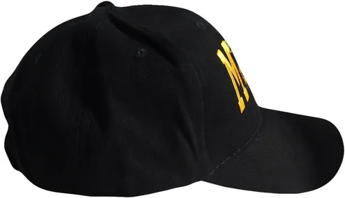 Vista 6 de Trade Winds Mason Masonic Freemason Letters Black & Gold Cotton Adjustable Embroidered Cap Hat