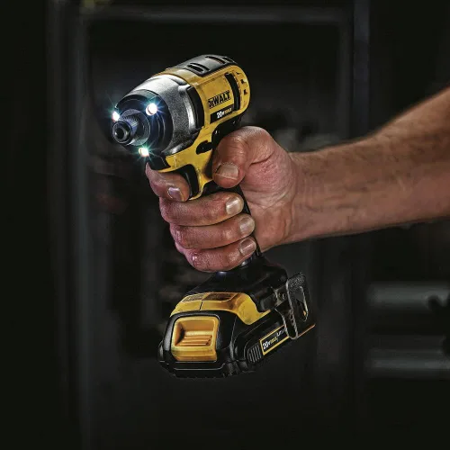 Vista 8 de DeWalt DCF885C1 - Kit de atornillador de impacto 20V máx, 1/4 pulgadas
