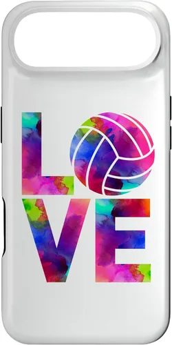 Vista 26 de Funda para iPhone 11 Pro Max Love Volleyball Watercolor Girl Team Tournament Retro Vibe