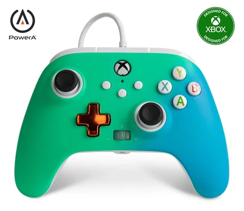Vista 17 de PowerA Enhanced Wired Controller for Xbox Series X S - Arc Lightning, Officially Licensed for Xbox