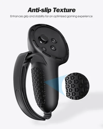 Vista 6 de SUPERUS Controller Grips Cover for Meta Quest 3, Anti-Slip Texture - VR Accessories Compatible with Oculus Quest 3, Silicone Controller Grips Cover
