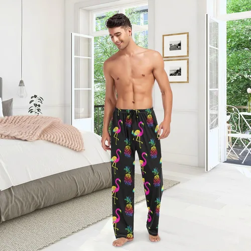 Vista 7 de Cute Pajama Pants Mens Lounge Pants Super Soft Men Pajama Bottoms with Pockets Drawstring