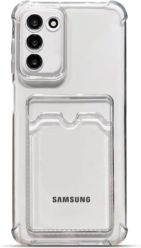 Vista 47 de Tuokiou para Samsung Galaxy A16 Funda, Fundas Protectoras Transparentes con Ranura para Tarjetas, Funda Cartera de TPU Suave Ajuste Delgado