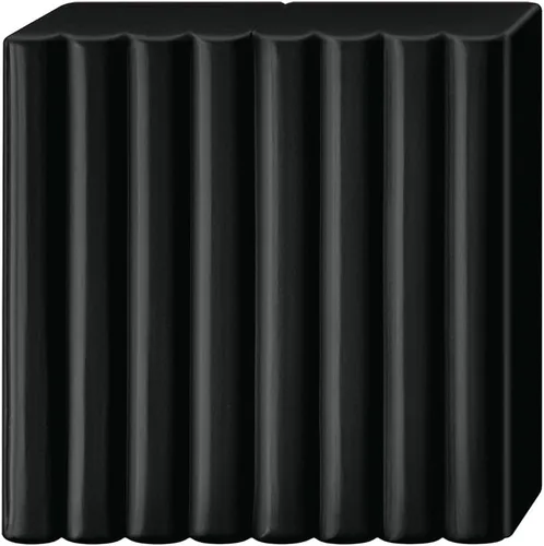 Vista 2 de STAEDTLER Arcilla de modelado de polímero FIMO Professional - Arcilla para hornear al horno - Negro, 2.01 oz - 1 bloque, 8040-9