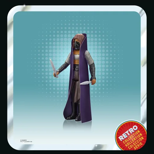 Vista 15 de STAR WARS Retro Collection The Acolyte - Paquete múltiple de figuras de acción coleccionables de 3.75 pulgadas, paquete de 6