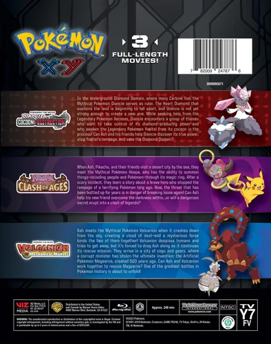Vista 3 de Pokémon XY Mega 3-Movie Collection (BD)