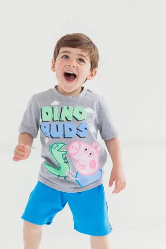 Vista 5 de Peppa Pig Conjunto de camiseta gráfica y pantalones cortos de malla