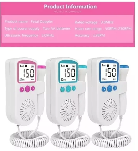 Monitor De Frecuencia Latidos Del Bebe