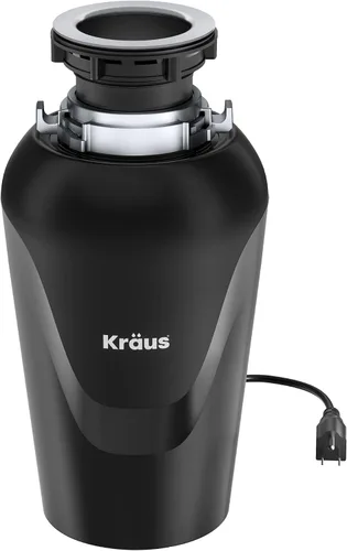 Vista 18 de KRAUS® WasteGuard™ - Triturador de basura de alimentación continua de 1/2 HP con motor ultrasilencioso de alta velocidad, cable de alimentación