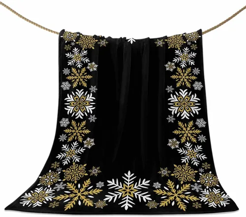 Vista 78 de Mantas de Tiro de Muñeco de Nieve de Navidad, Manta de Vellón Suave de Vacaciones de Invierno Decorativa para Hogar Sofá Sillón Silla Sala de Estar