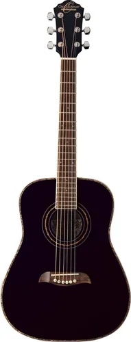 Vista 2 de Oscar Schmidt OGHS-A 1/2 Dreadnought Guitarra Acústica. Abeto natural