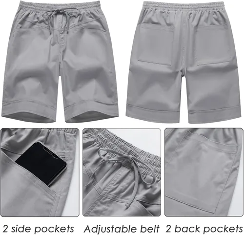 Vista 2 de XinYangNi Women's Casual Shorts Cargo Shorts