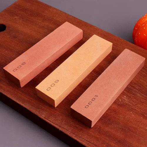Vista 7 de 3pcs Sharpening Stone Set, Medium 240# 320# 400#-100x20x12mm