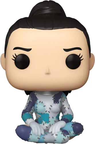 Vista 2 de Funko Pop! Rocks: Bella Poarch en traje de patchwork