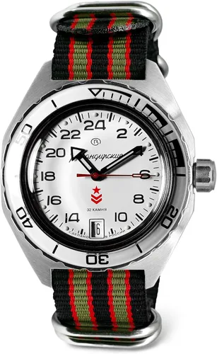 Vista 9 de VOSTOK Komandirskie 650546 GMT - Reloj mecánico automático de buceo automático