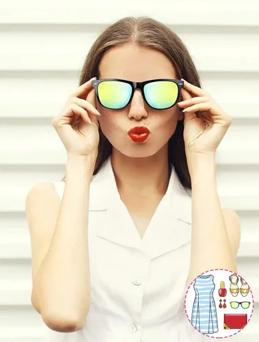 Vista 5 de DENWAY Gafas de sol polarizadas de madera para hombres y mujeres, lentes polarizadas y marco de madera real, 100% rayos UVA/UVB, Dorado