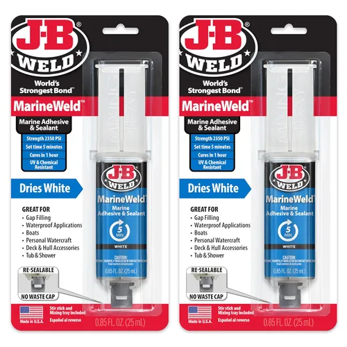 Vista 9 de J-B Weld 8272 MarineWeld Epoxi Marino - 2oz.