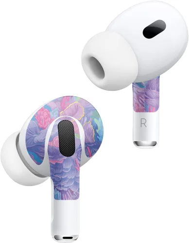 Vista 2 de MightySkins - Fundas compatibles con Apple AirPods Pro 2 – Dreamy Reef Funda protectora de vinilo duradera y única Fácil de aplicar, quitar