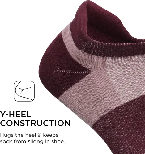 Vista 4 de Feetures Cojín de alto rendimiento con pestañas invisibles - Calcetines para correr para hombres y mujeres - Calcetines atléticos al tobillo
