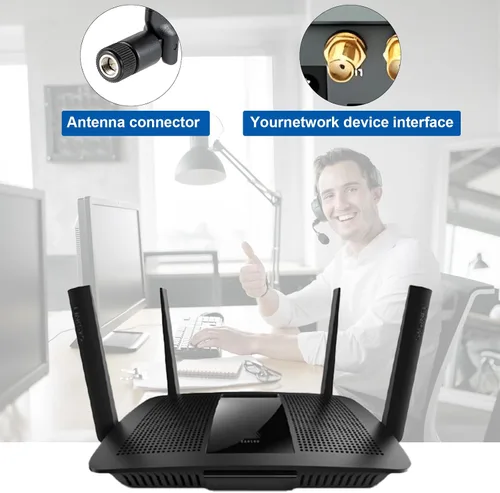 Vista 6 de Cellular Trail - Antena macho de repuesto para cámara SMA compatible con Spypoint LM2 Flex Flex-S Flex-M Flex-M Flex-Dark Flex G-36 Moultrie Edge