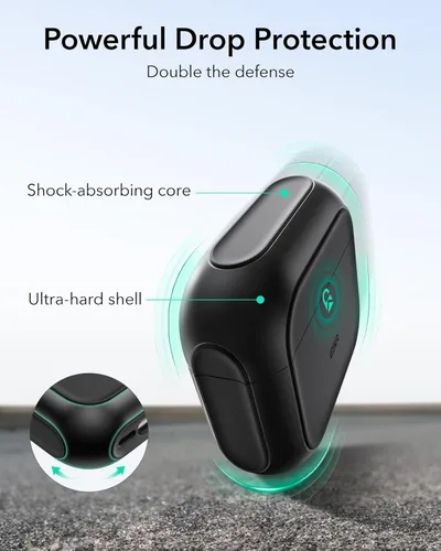 Vista 6 de ESR Funda para AirPods 4, Compatible con Funda de AirPods de 4ª Generación (2024) (USB-C), Compatible con MagSafe, Cubierta de Protección contra