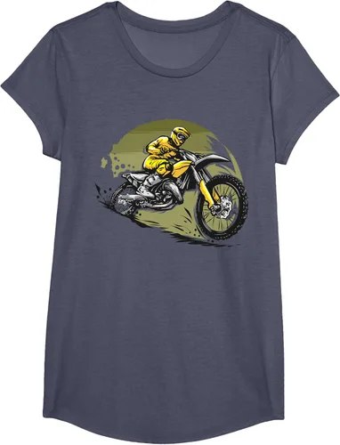 Vista 20 de Camiseta de motocross Supermotard Enduro, Negro, S