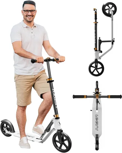 Vista 11 de Adult Scooter with Big Wheels Adjustable Height, Foldable Aluminum Frame Smooth Ride for Urban Commuting and Outdoor Fun Suitable for Teens