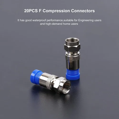 Vista 5 de Knoweasy BNC Crimpadora de cables y kit de herramientas de compresión coaxial - Conector de compresión multifuncional juego de herramientas
