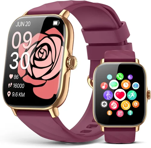 Vista 14 de Relojes inteligentes rastreador de actividad física para hombres y mujeres con contador de pasos, monitor de sueño y calorías, podómetro