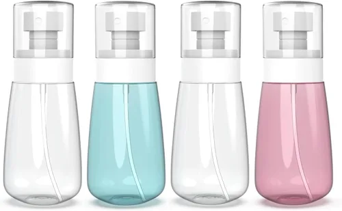 Vista 7 de RELANOR Botellas de spray de tamaño de viaje, Transparente
