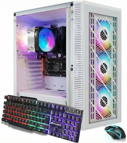 Vista 7 de Escritorio para PC para juegos STGAubron, R5 2600, RTX 2060 6G