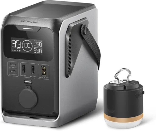 Vista 14 de EF ECOFLOW TRAIL 300 DC Power Bank Station & 45W Solar Generator